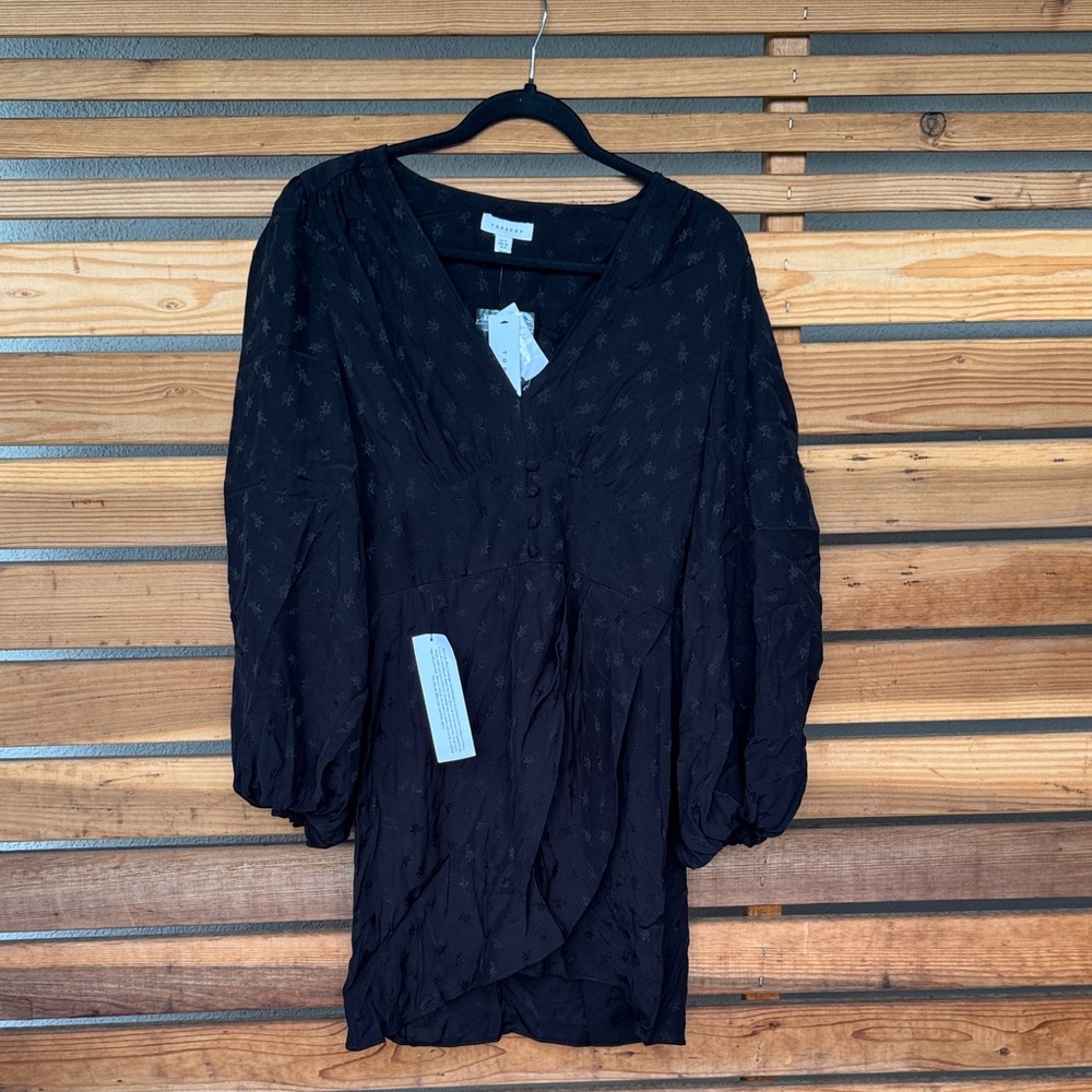 Topshop Black Dress